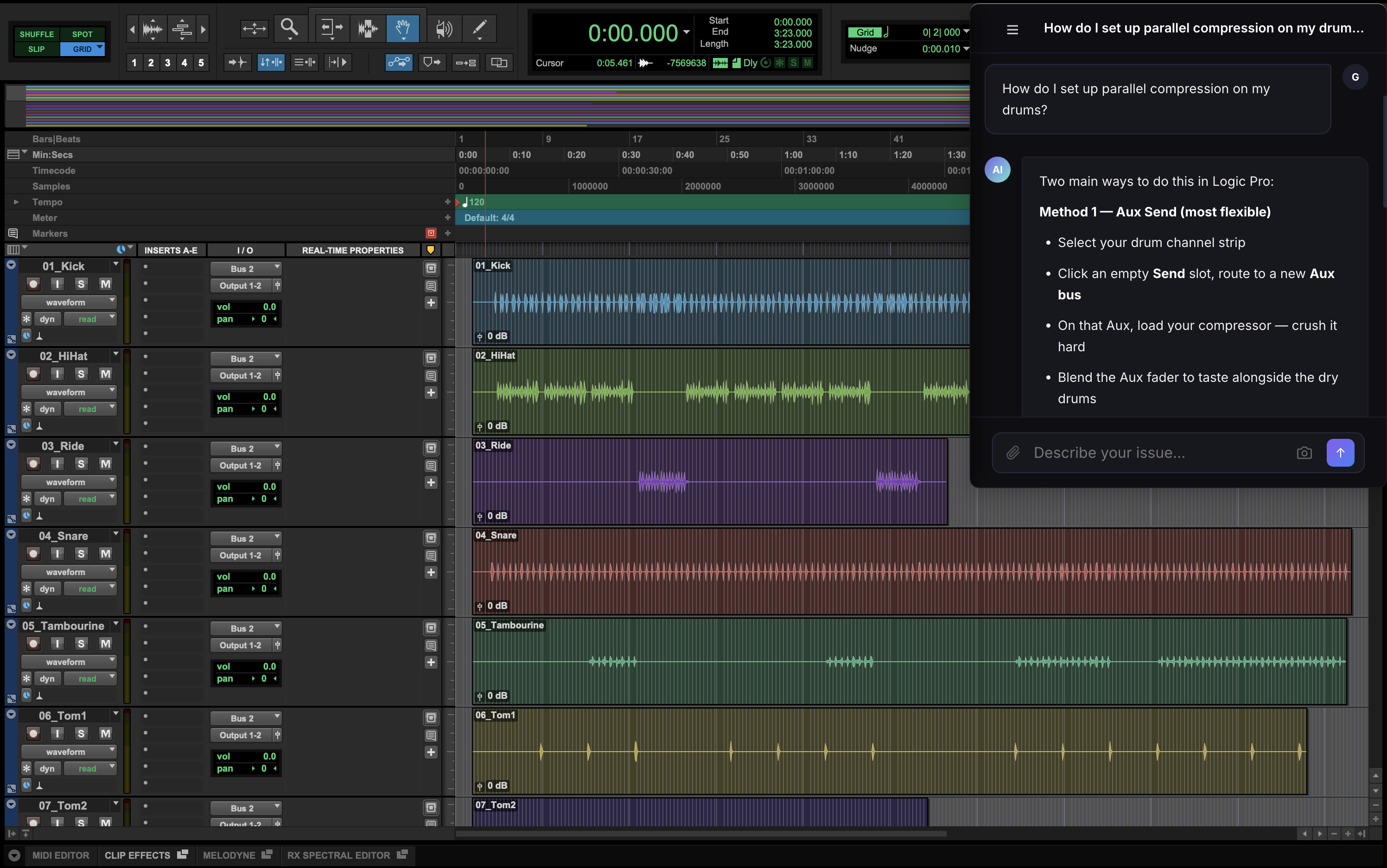 DAWFlow desktop app over DAW